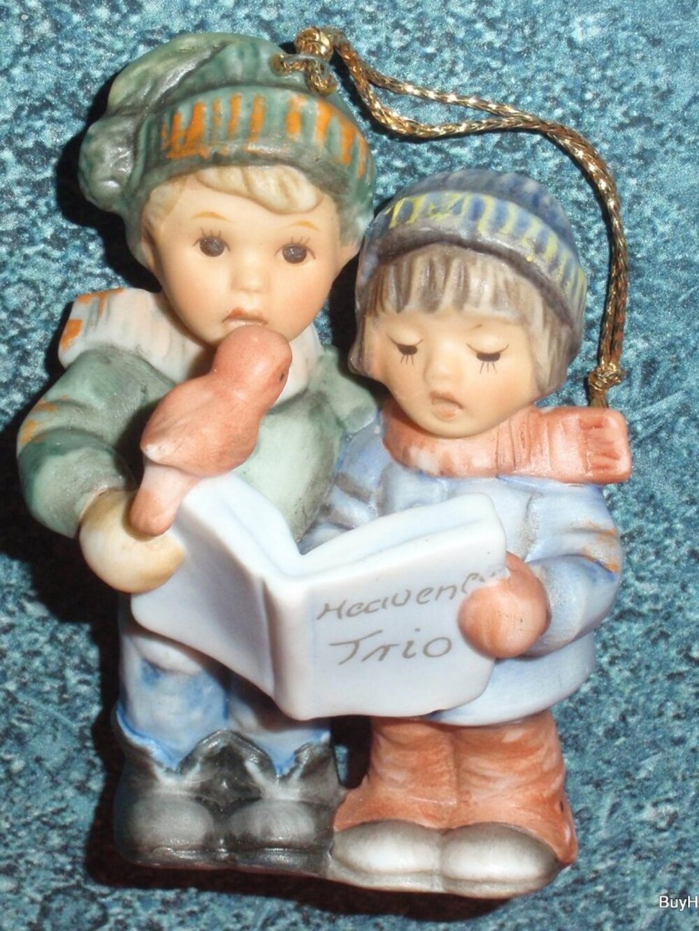 1997 Goebel Berta Hummel Christmas Figurine Ornament Heavenly Trio